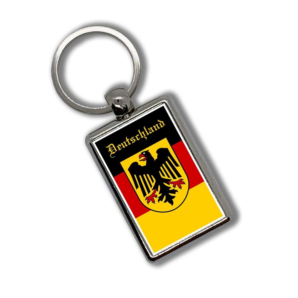 6525 Germany Keychain Metallic Key Chain Keyring Germany